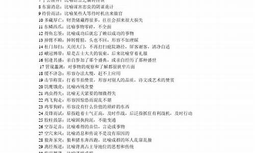 生僻成语比喻不能任用贤能_生僻成语比喻不能任用贤能疯狂填字